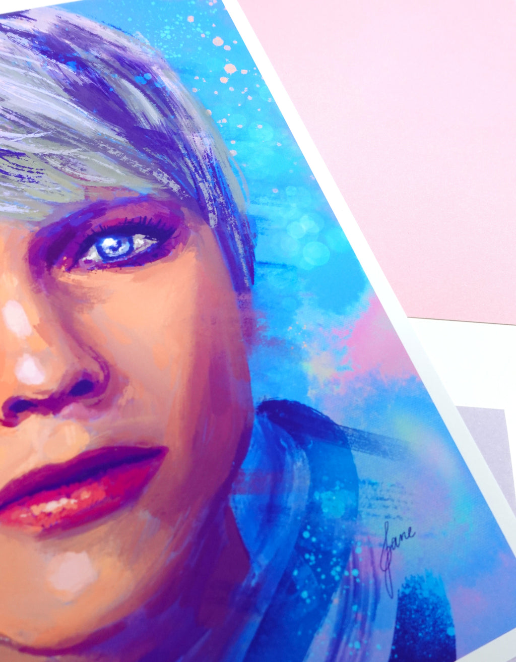 Kara print - A5 art print of Detroit Become Human original fanart digital painting